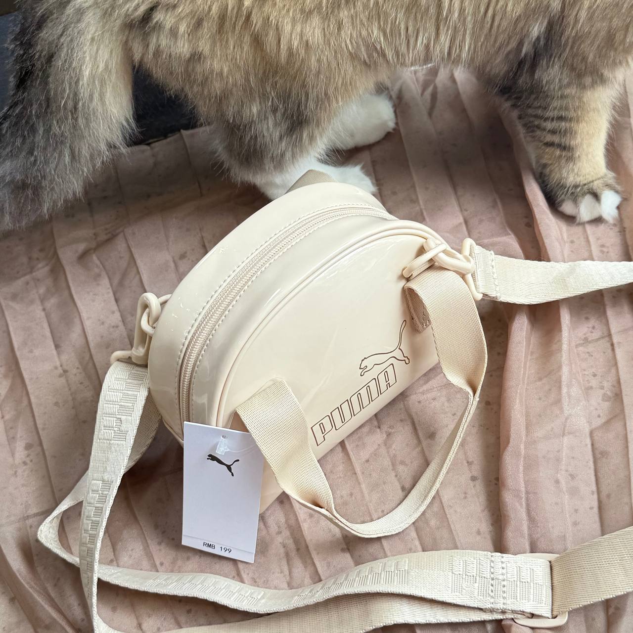 Túi Puma Core Up ini Grip Bag Cream