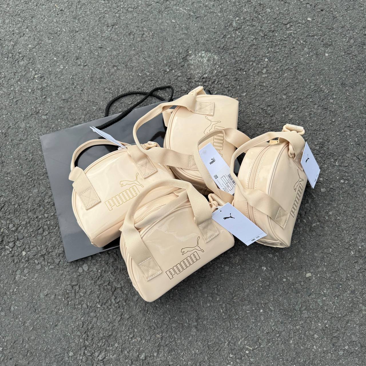 Túi Puma Core Up ini Grip Bag Cream