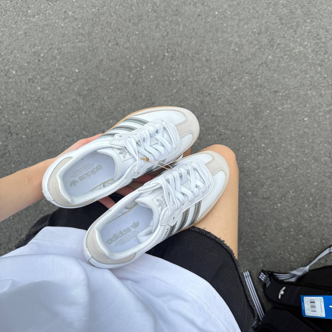 Giày ADIDAS SAMBA OG ''Silver Metallic'' [JI2725]