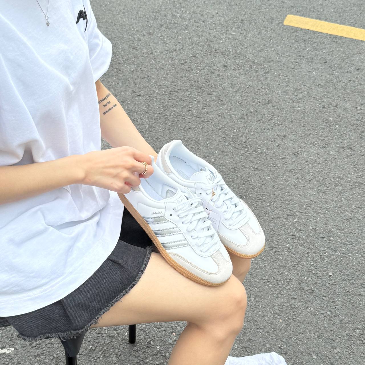 Giày ADIDAS SAMBA OG ''Silver Metallic'' [JI2725]