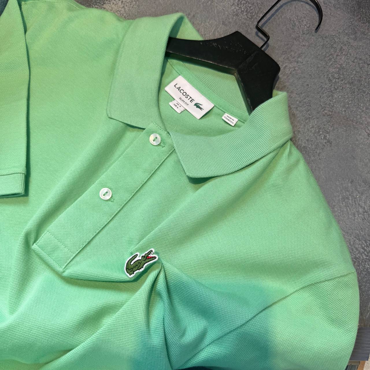 Áo Polo Lacoste Basic Classic Fit ''Green'' [L1212 10 TTF ]