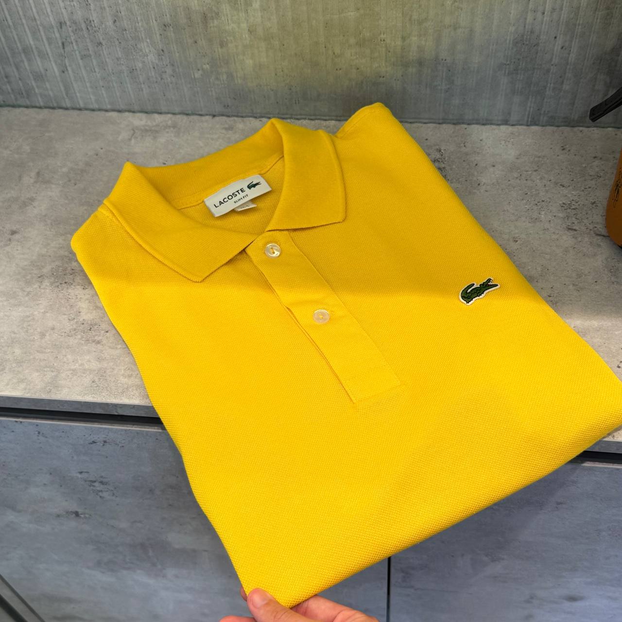 Áo thun Polo Lacoste yellow [ph4012 00 C7T]