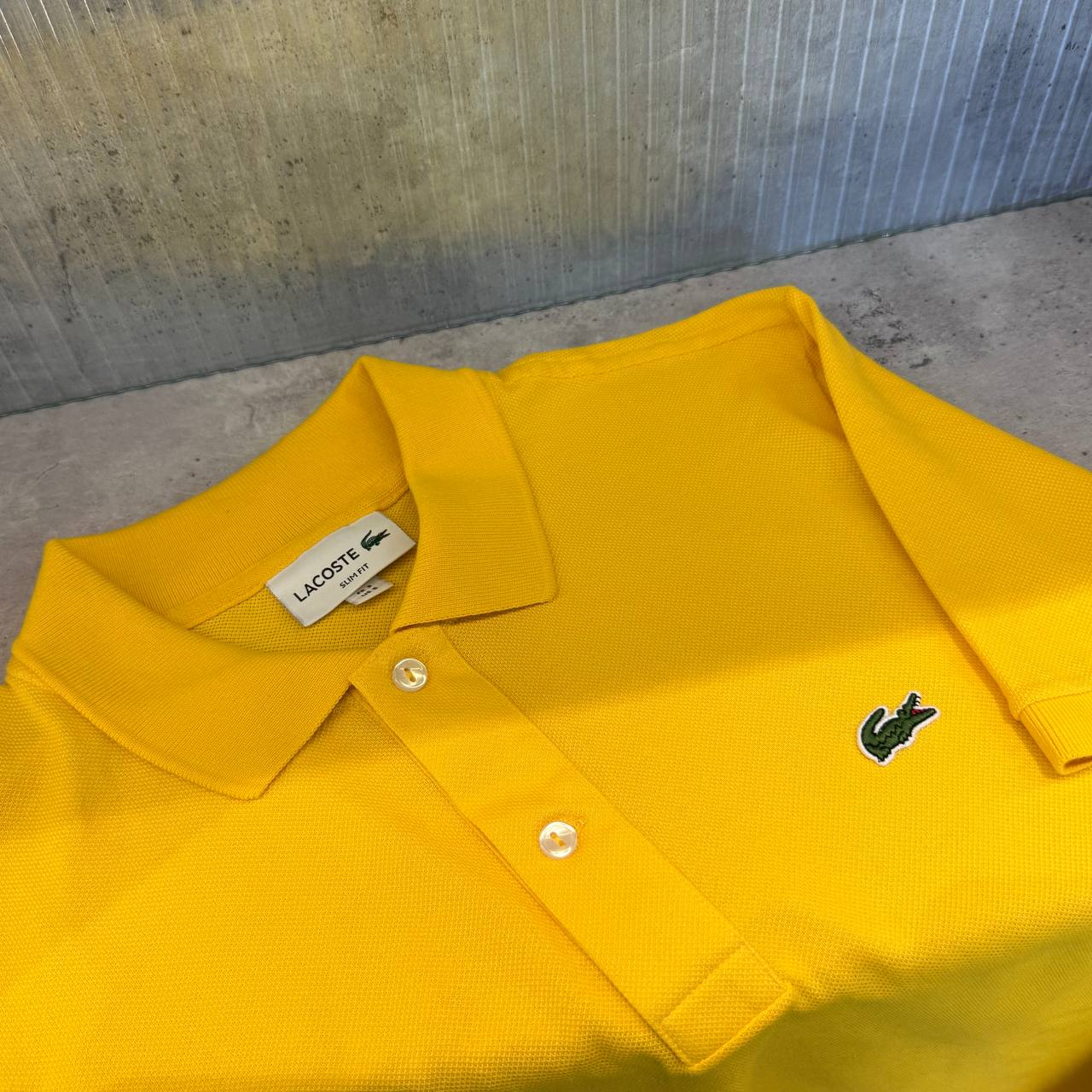 Áo thun Polo Lacoste yellow [ph4012 00 C7T]