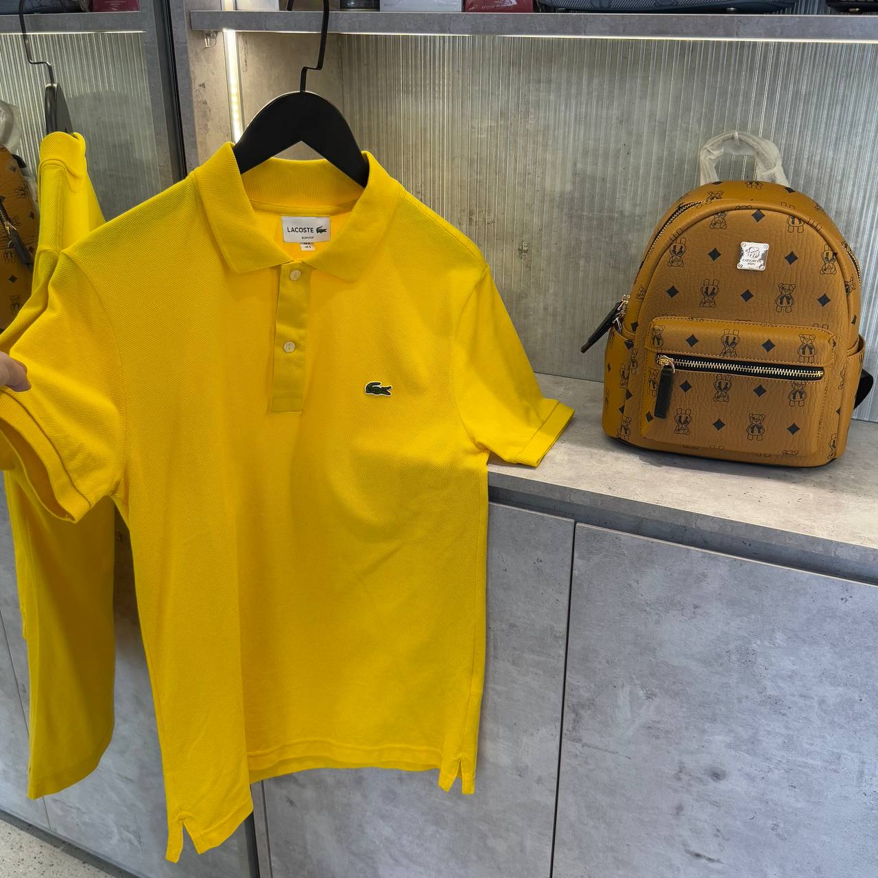 Áo thun Polo Lacoste yellow [ph4012 00 C7T]