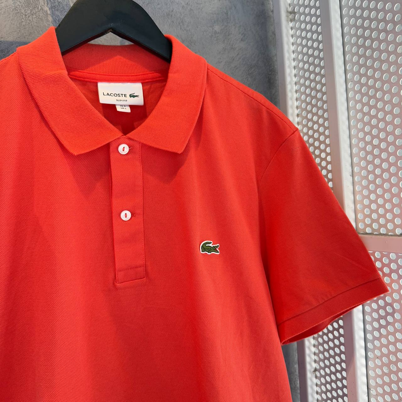 Áo thun Polo Lacoste Slim Fit Orange [PH4012]
