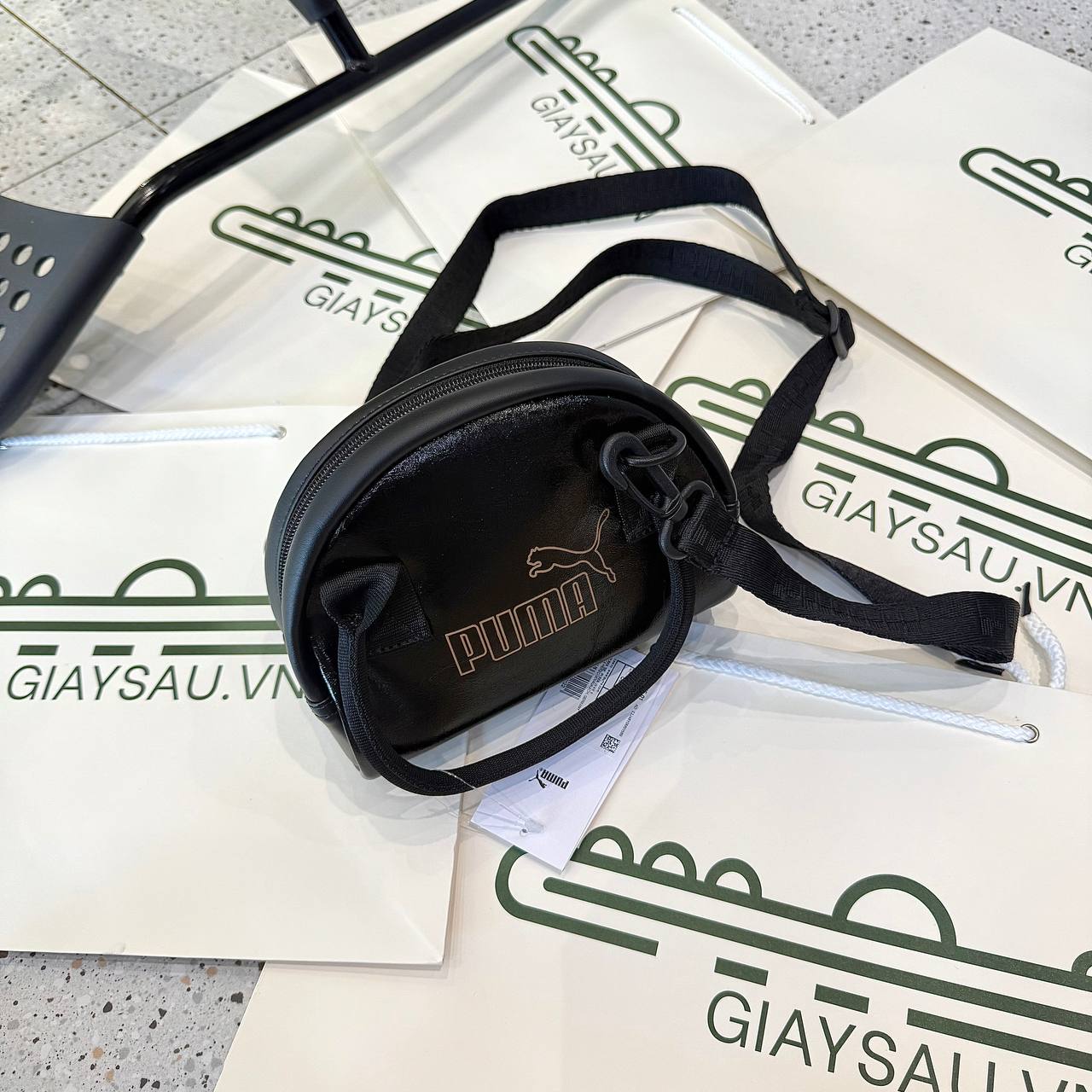 Túi Puma Core Up ini Grip Bag Black