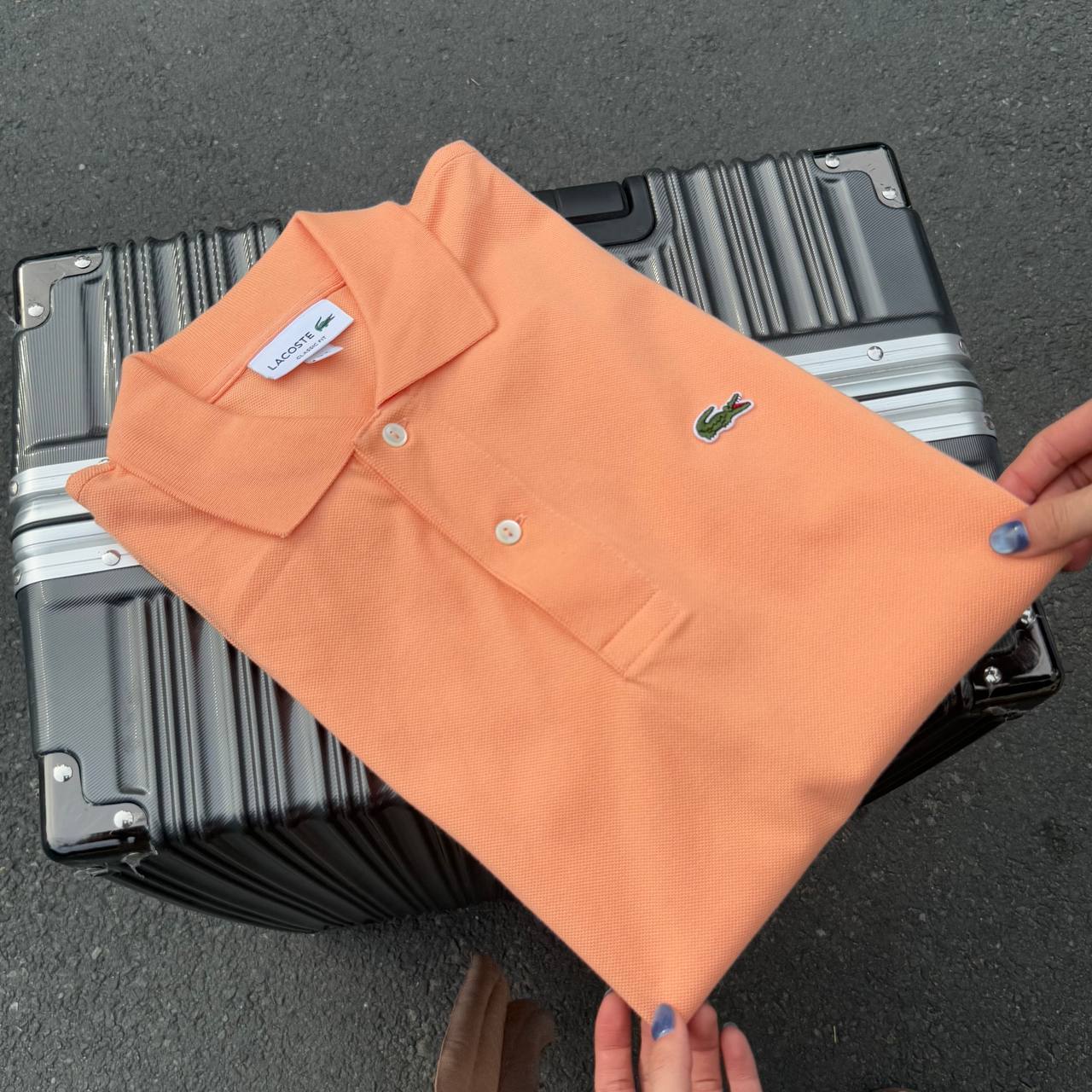 Polo Nam Lacoste Men's Paris Shirt Regular Fit Stretch Cotton Piqué