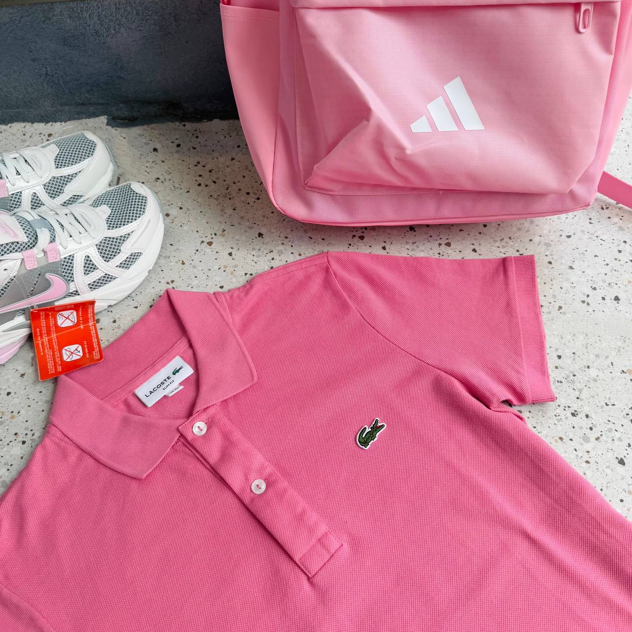 Áo Polo Lacoste Classic Pique Classic Fit ''Reseda Pink'' [L1212 10 2R3]