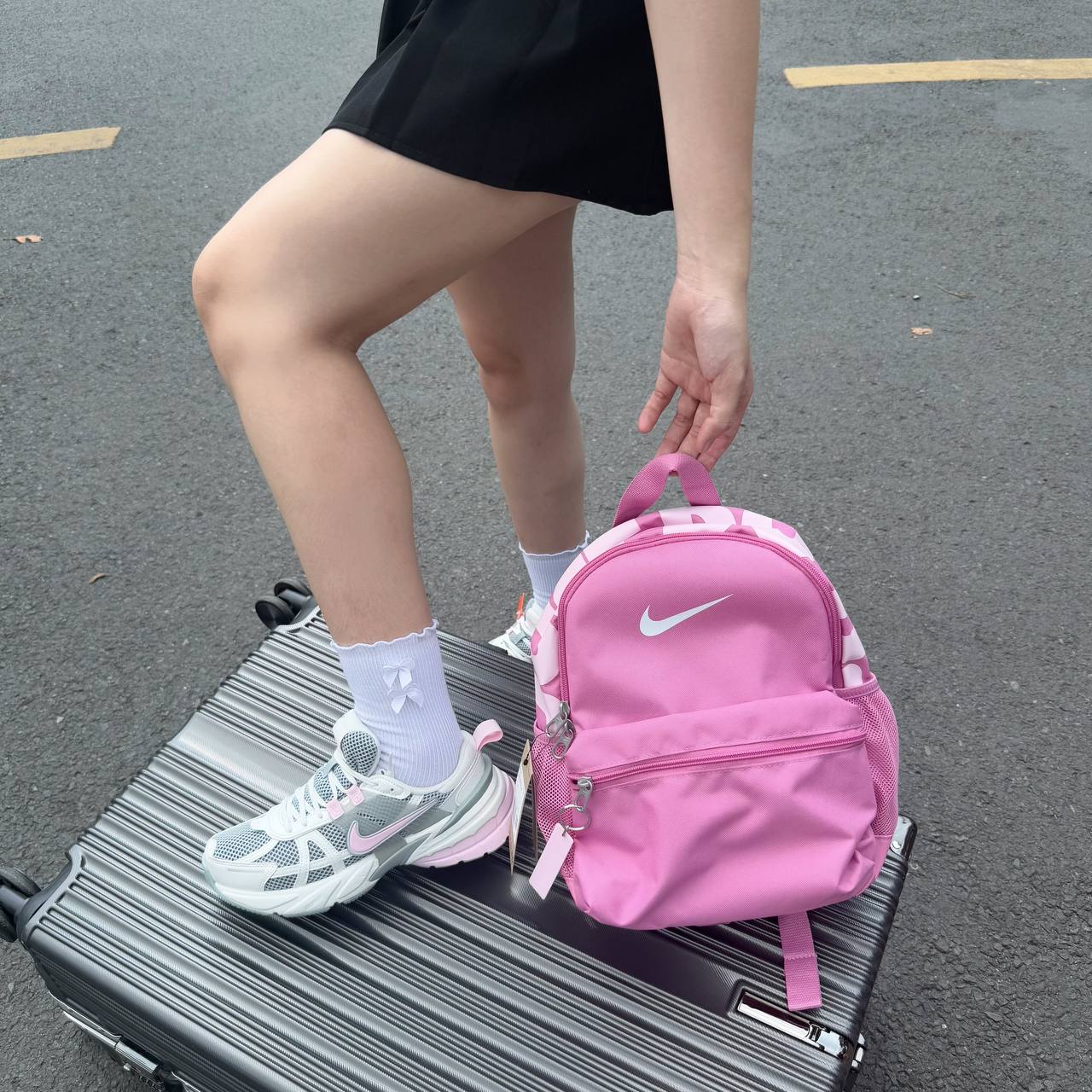 Giày Nike V2K Run ‘Light Pumice Pink Foam’ [HQ4046 001]