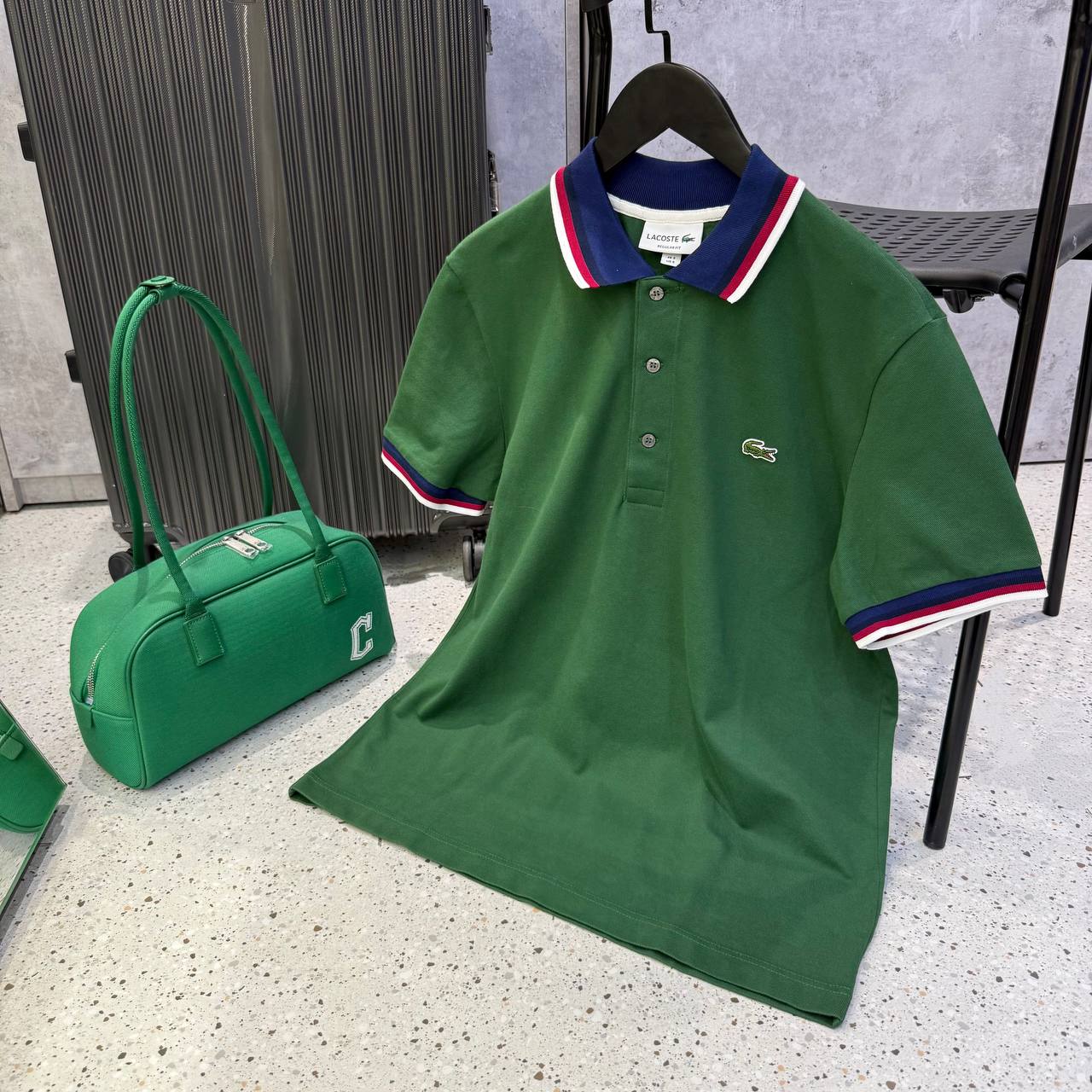 Áo Polo Lacoste Regular Fit Green [PH3461]