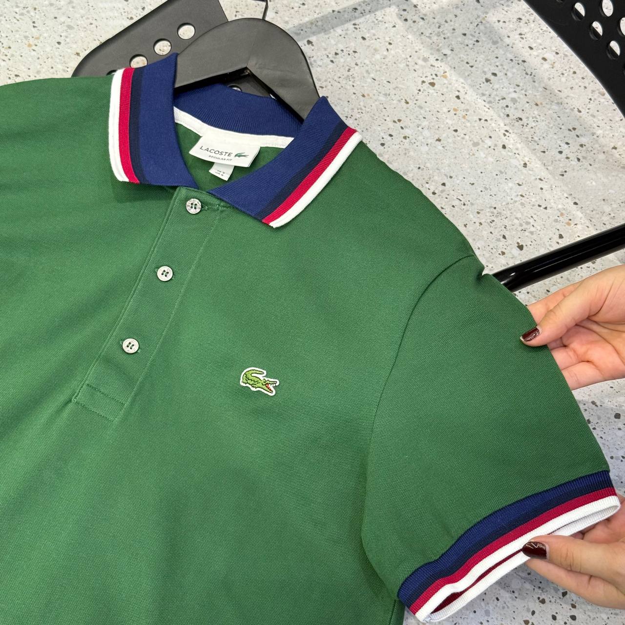 Áo Polo Lacoste Regular Fit Green [PH3461]
