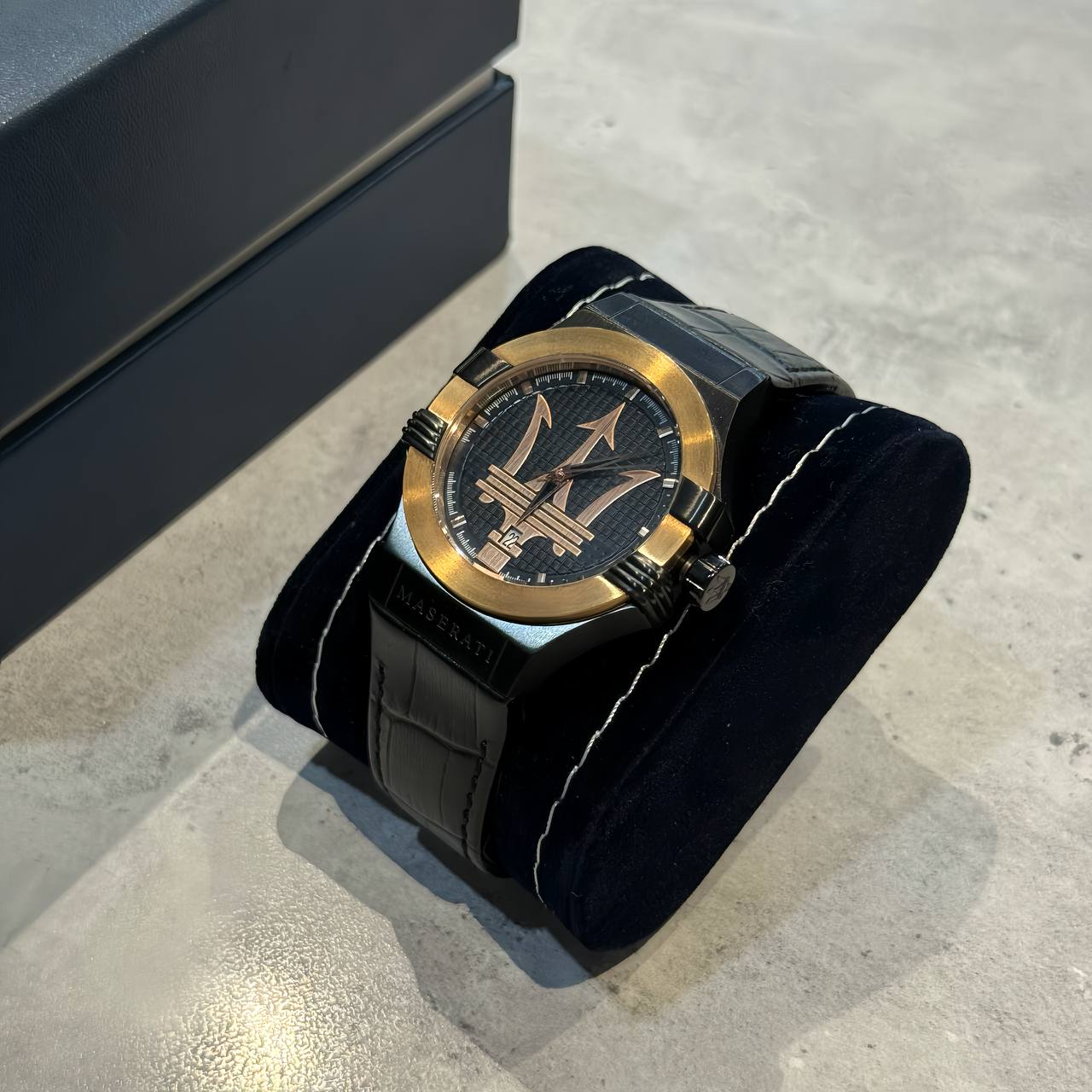 Đồng Hồ Maserati Potenza Quartz Black Dial Watch ** [R8851108032]