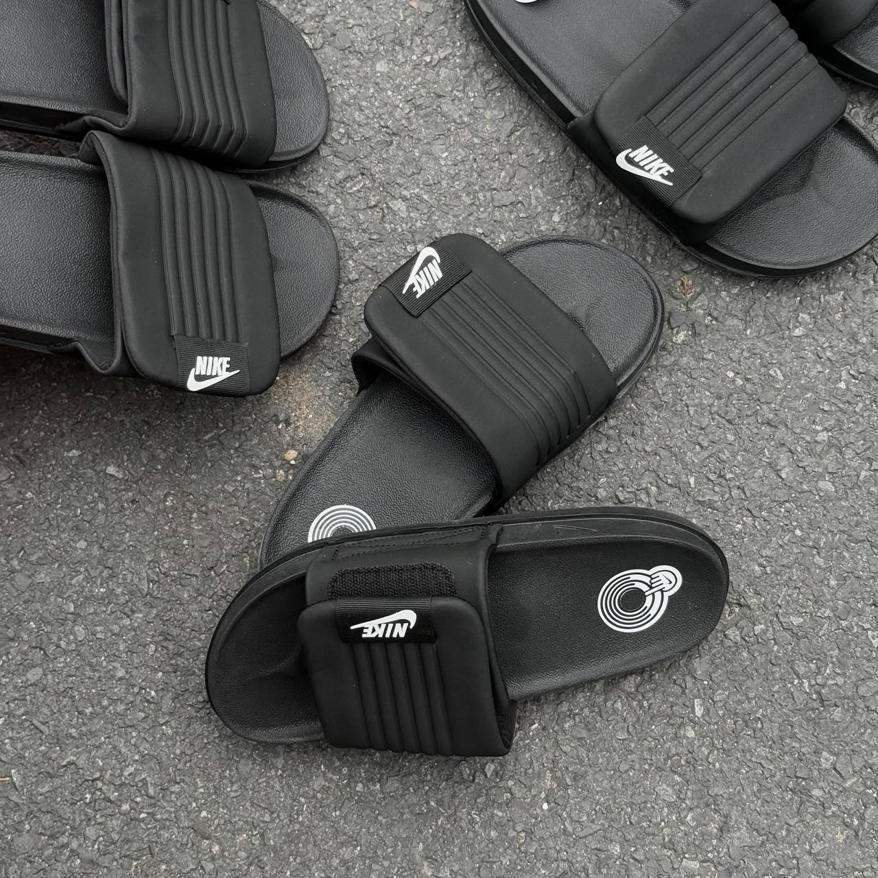 Dép Nike Offcourt Adjust Slide ‘'Black’' [DQ9624 001]