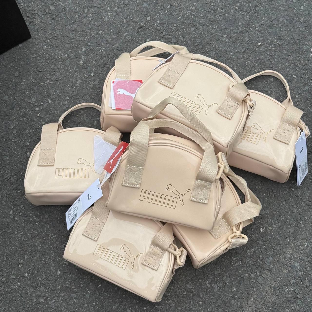 Túi Puma Core Up ini Grip Bag Cream