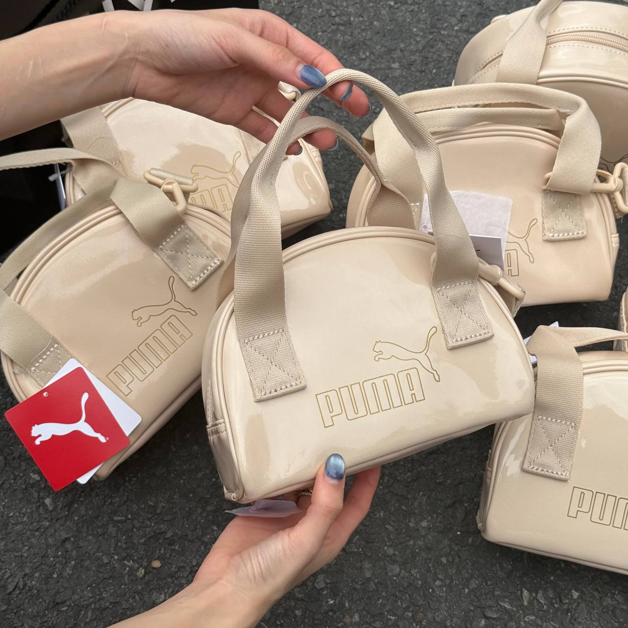 Túi Puma Core Up ini Grip Bag Cream