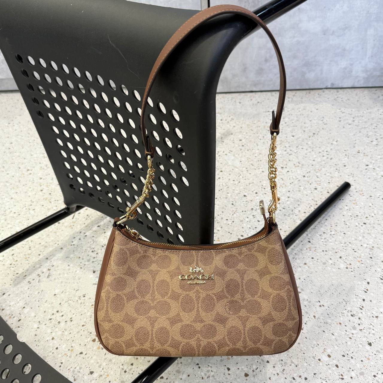 COACH CV933 Women's Bag Seasons Greetings Teri Shoulder Crossbody