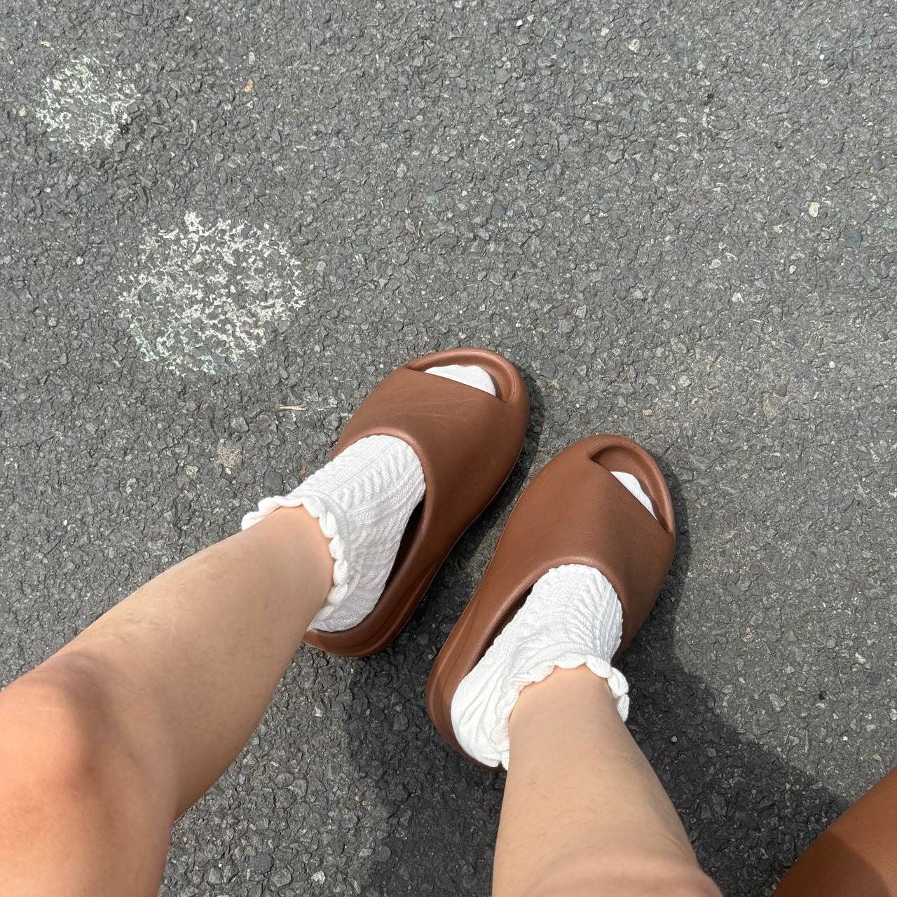 Dép Adidas Yeezy Slide 'Flax' [ FZ5896 ]