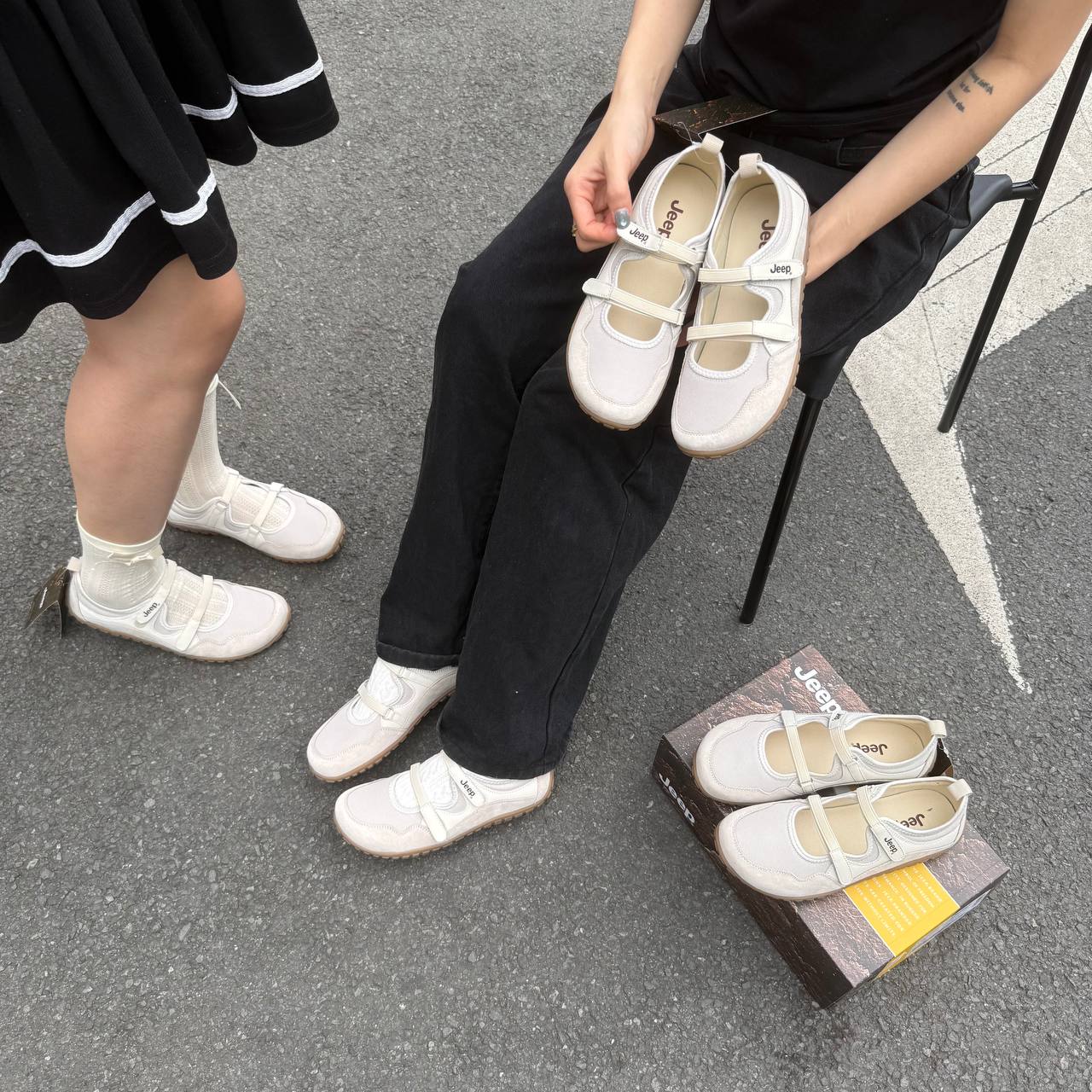 Giày Jeep Outdoor Shoes Women's Low Top ''Grey'' [P651W13112]