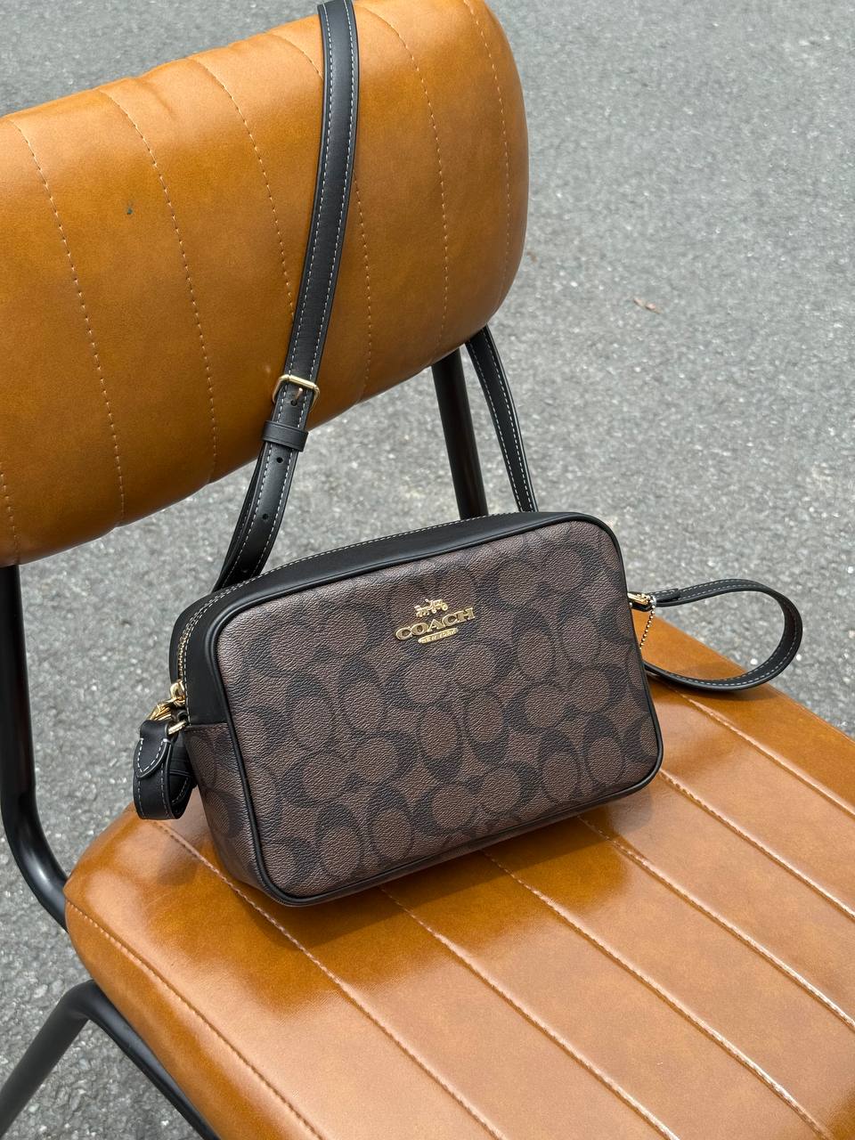 Túi Coach Camera ‘Brown’ 91677-IMAA8