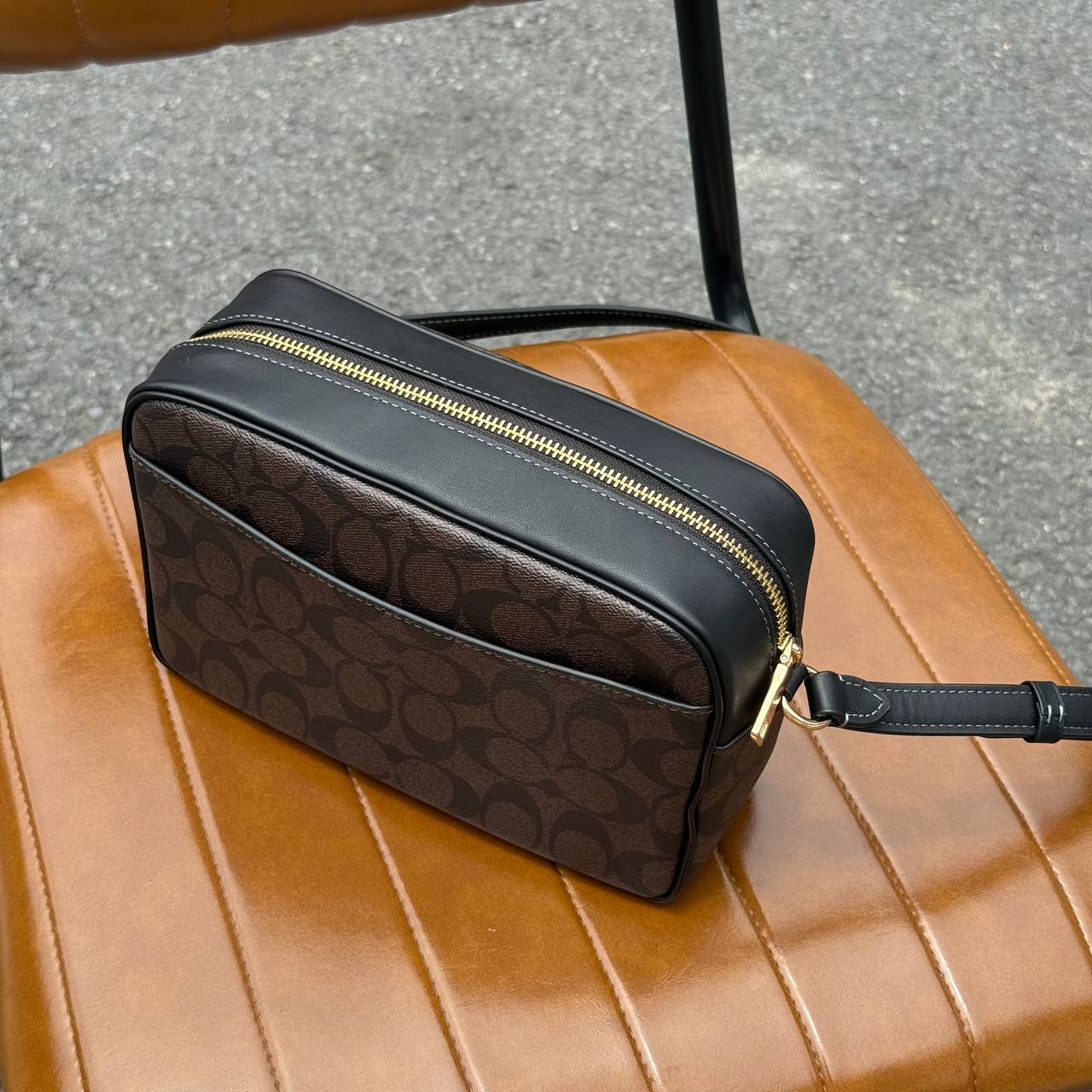 Túi Coach Camera ‘Brown’ 91677-IMAA8