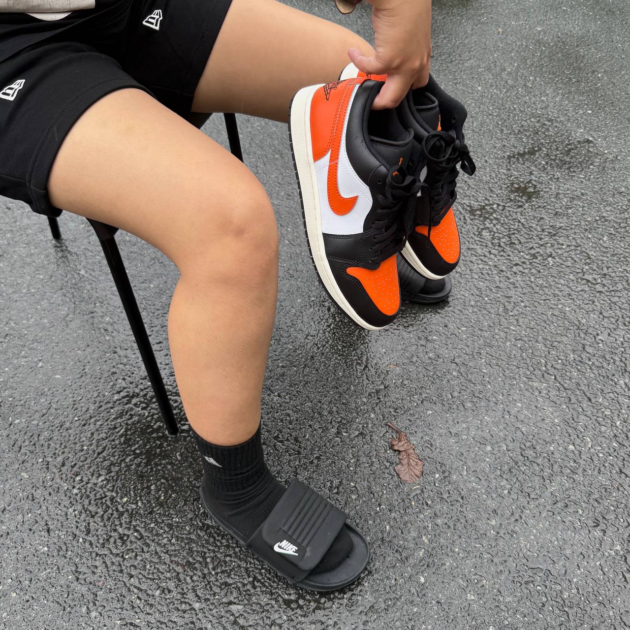 Giày Nike Air Jordan 1 Low ‘Shattered Backboard’ [553558 081]