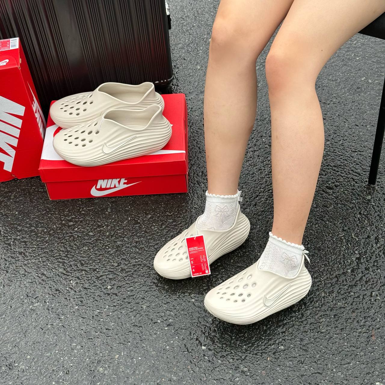 GIÀY NIKE REACTX REJUVEN8 ''LIGHT OREWOOD BROWN'' [HV5060 100]