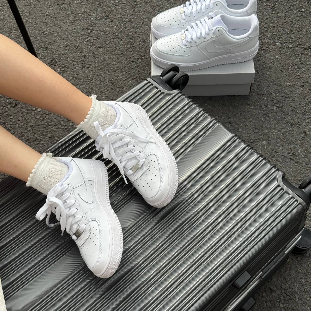 Giày Nike Air Force 1 Low White M [CW2288 111]