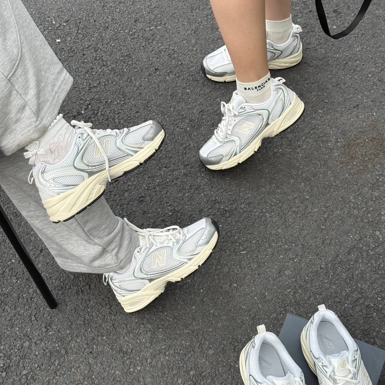 Giày New Balance 530 ''White Olive'' [U530CSC] Training / Pickleball / Tennis