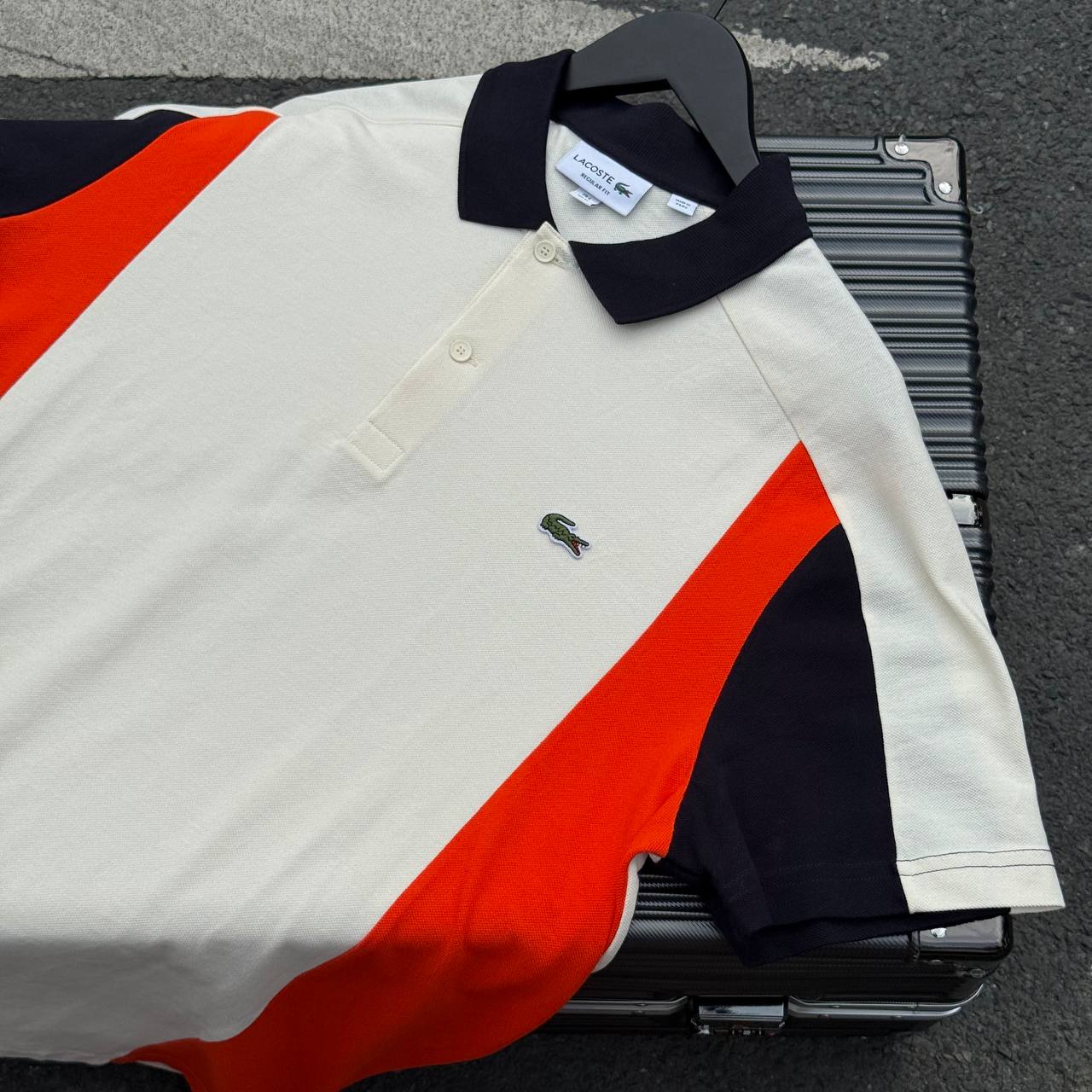 Lacoste Regular Fit Cotton Piqué Colorblock PH1302 51 RI1