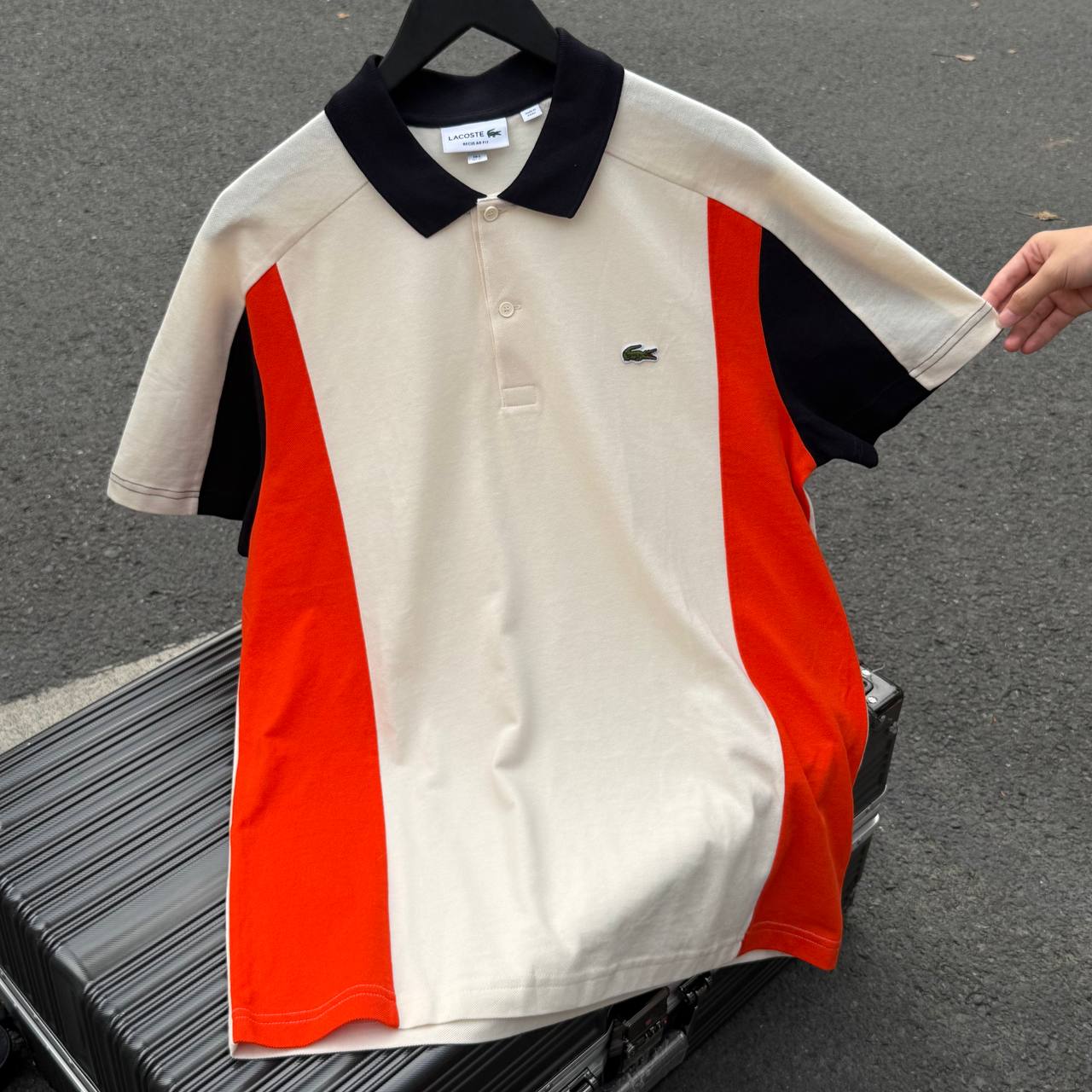 Lacoste Regular Fit Cotton Piqué Colorblock PH1302 51 RI1