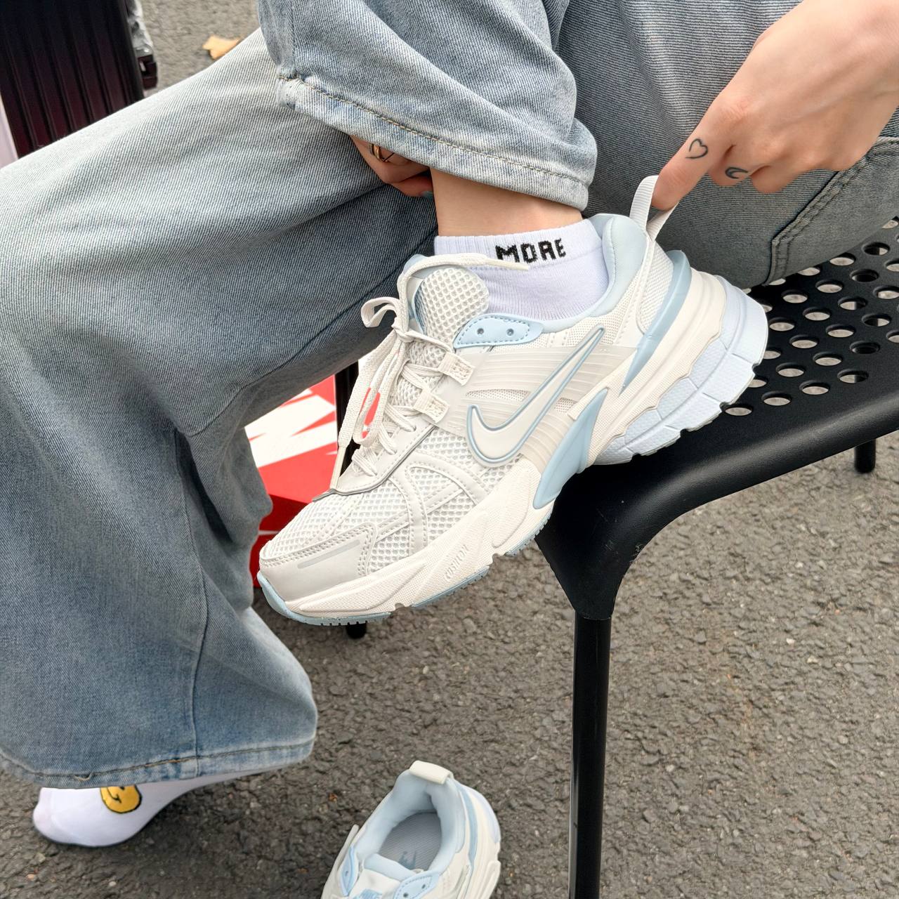 Giày Nike V2K Run ‘‘Platinum Tint White'’' [FD0736-009]