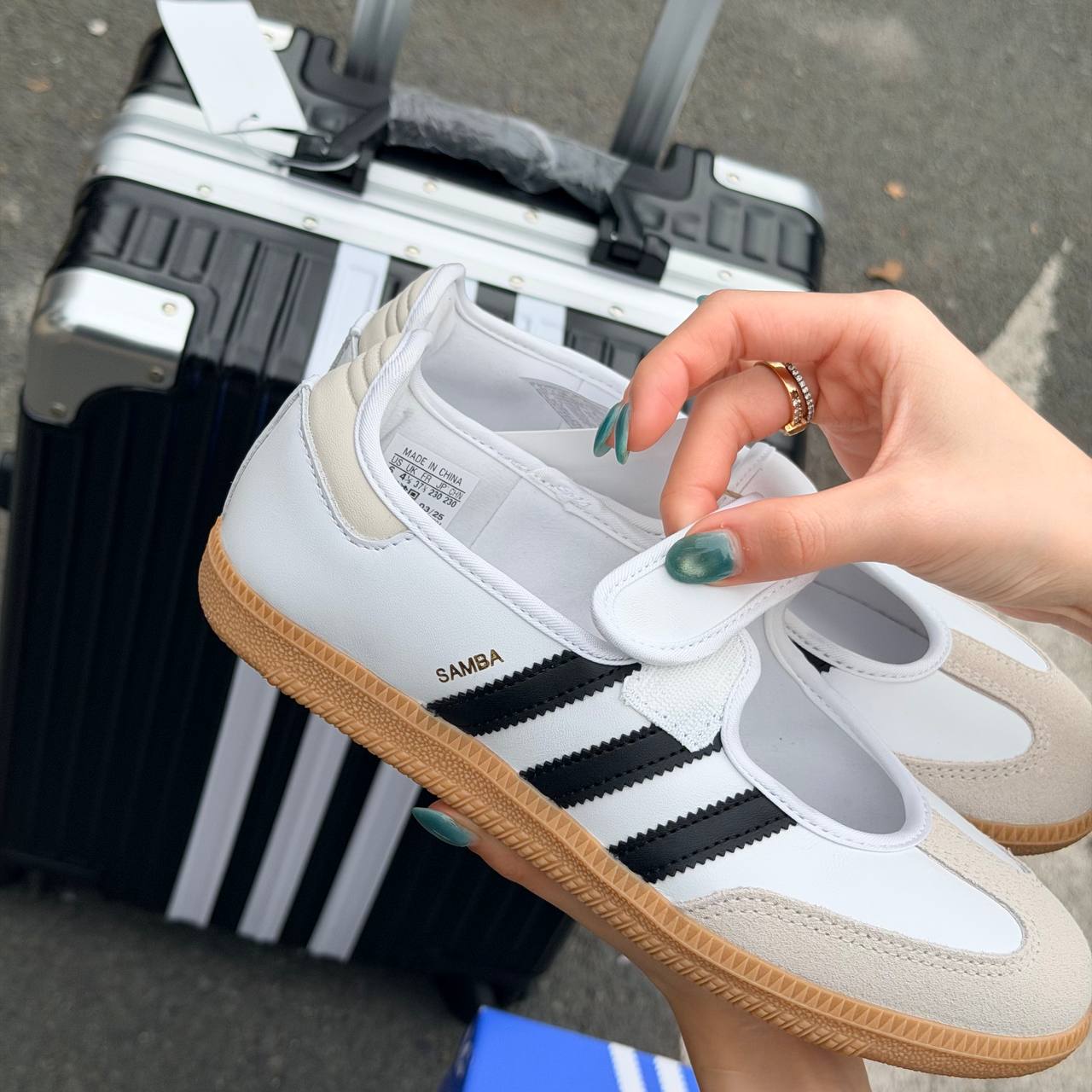 Giày Adidas Samba Jane ‘Cream White Gum’ JR7338