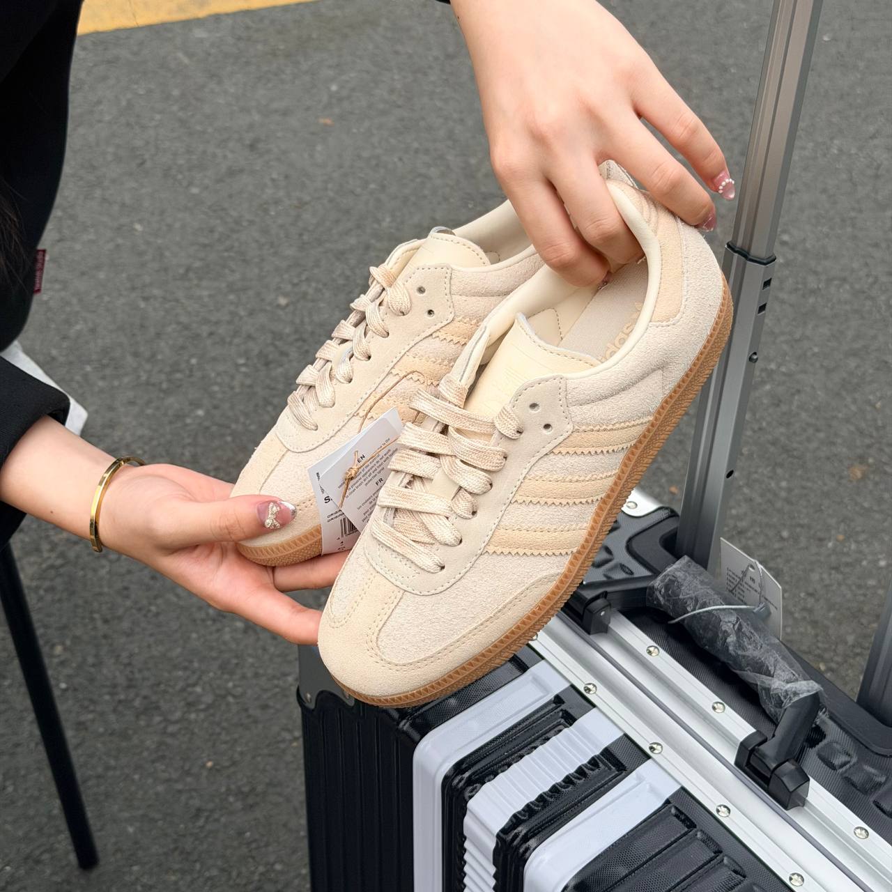 Giày Adidas Samba OG Shoes ‘Magic Beige’ JI3208
