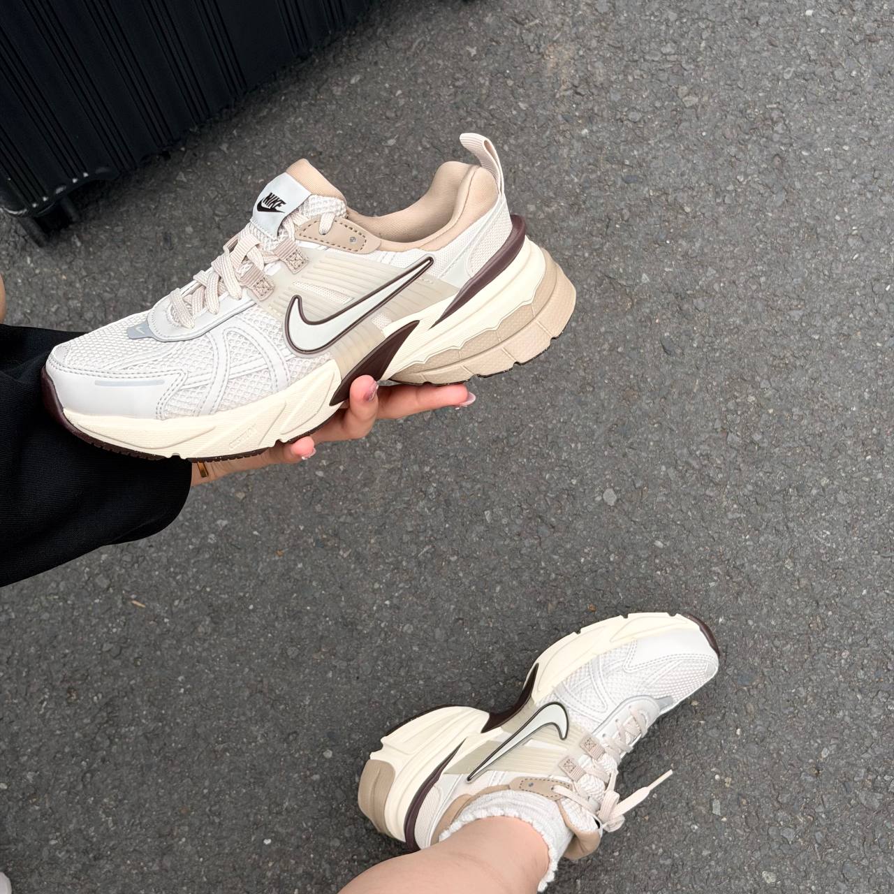 Giày Nike V2K Run ‘Cream’ [FD0736-103]