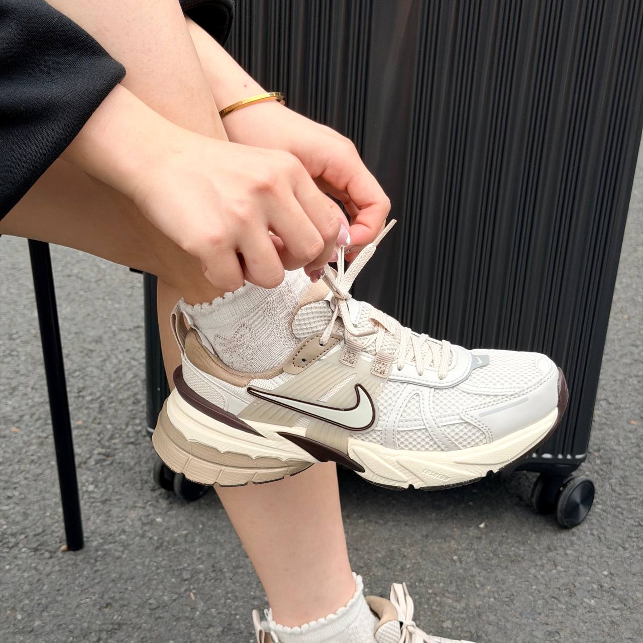 Giày Nike V2K Run ‘Cream’ [FD0736-103]