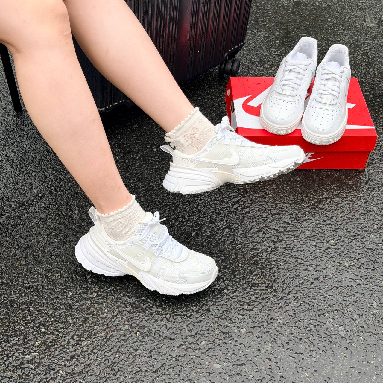 Giày Nike V2K Run ‘‘Summit White'’' [HJ5269 100]