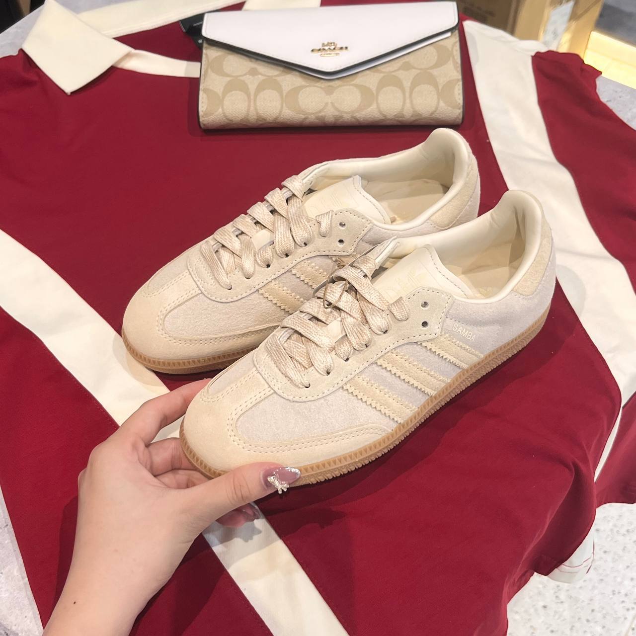 Giày Adidas Samba OG Shoes ‘Magic Beige’ JI3208