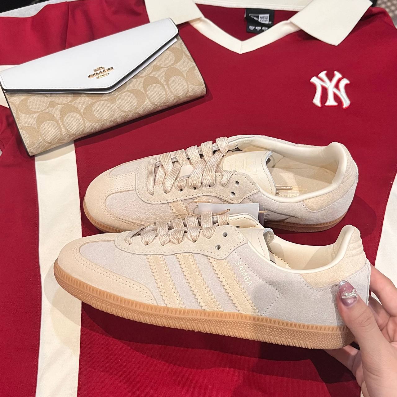 Giày Adidas Samba OG Shoes ‘Magic Beige’ JI3208