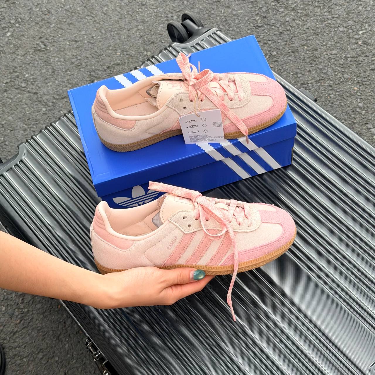 Giày Adidas Samba OG ‘Wonder Quartz’ JR8874