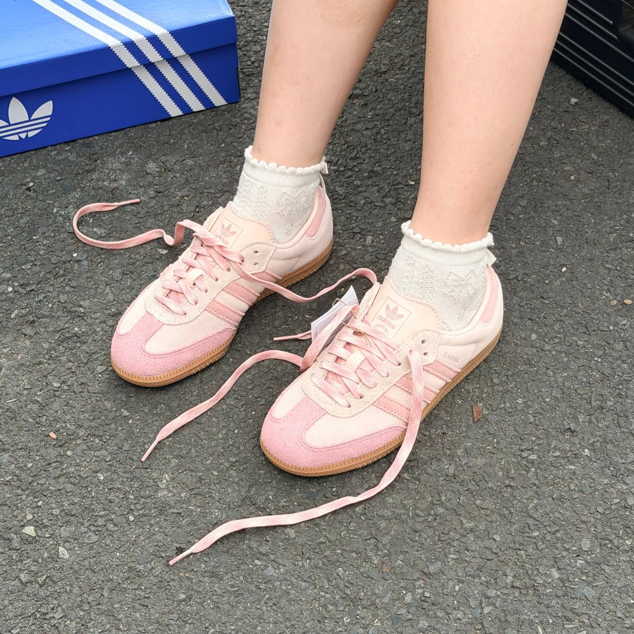 Giày Adidas Samba OG ‘Wonder Quartz’ JR8874