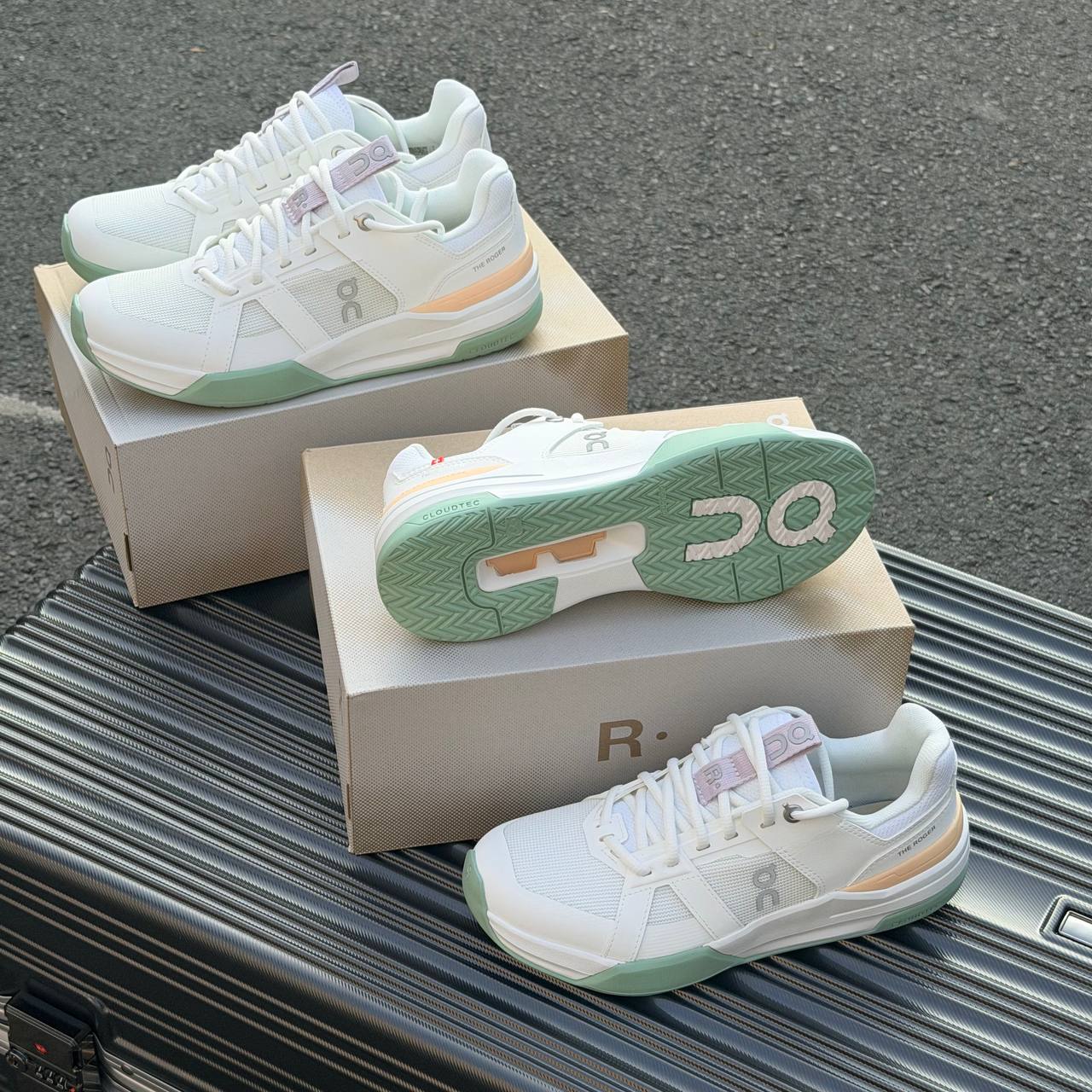 Giày On The Roger Clubhouse Pro ‘White’ 3YE10010981