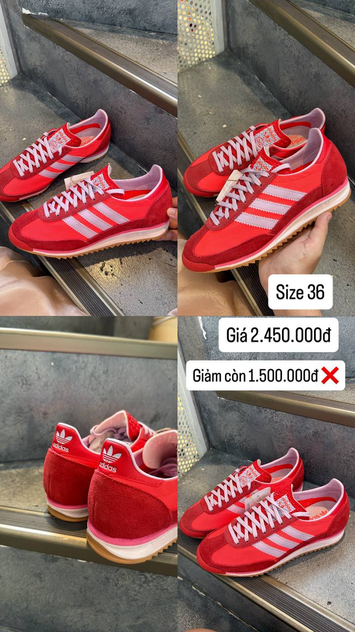 Giày adidas SL72 ‘Solar Red Ice Lavender’ (WMNS) JH7392