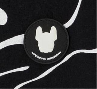 Áo Thun Life Work Radok Line Artwork Short-sleeve ''Black'' [LW242TS436]