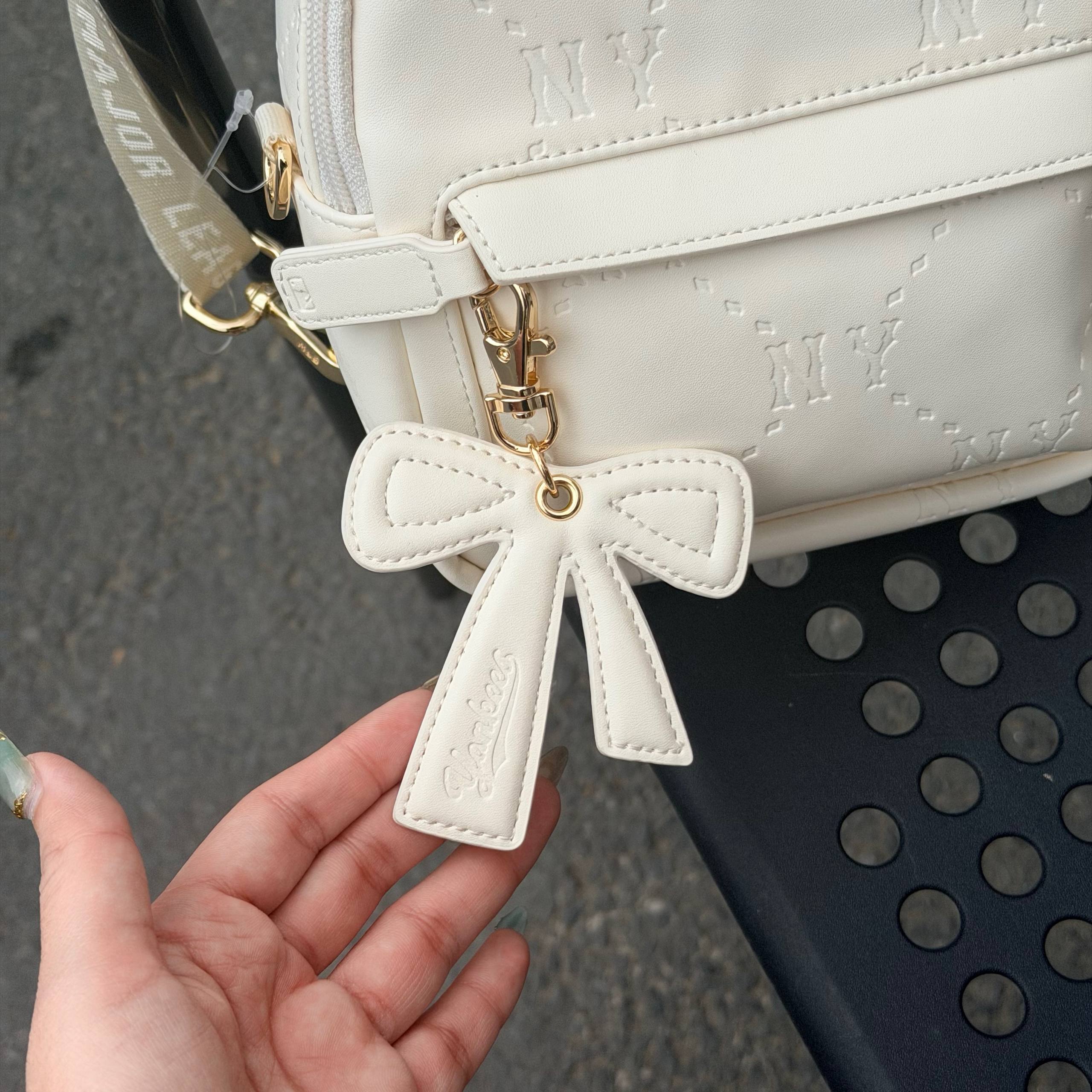 Balo MLB Backpack New York Yankees White