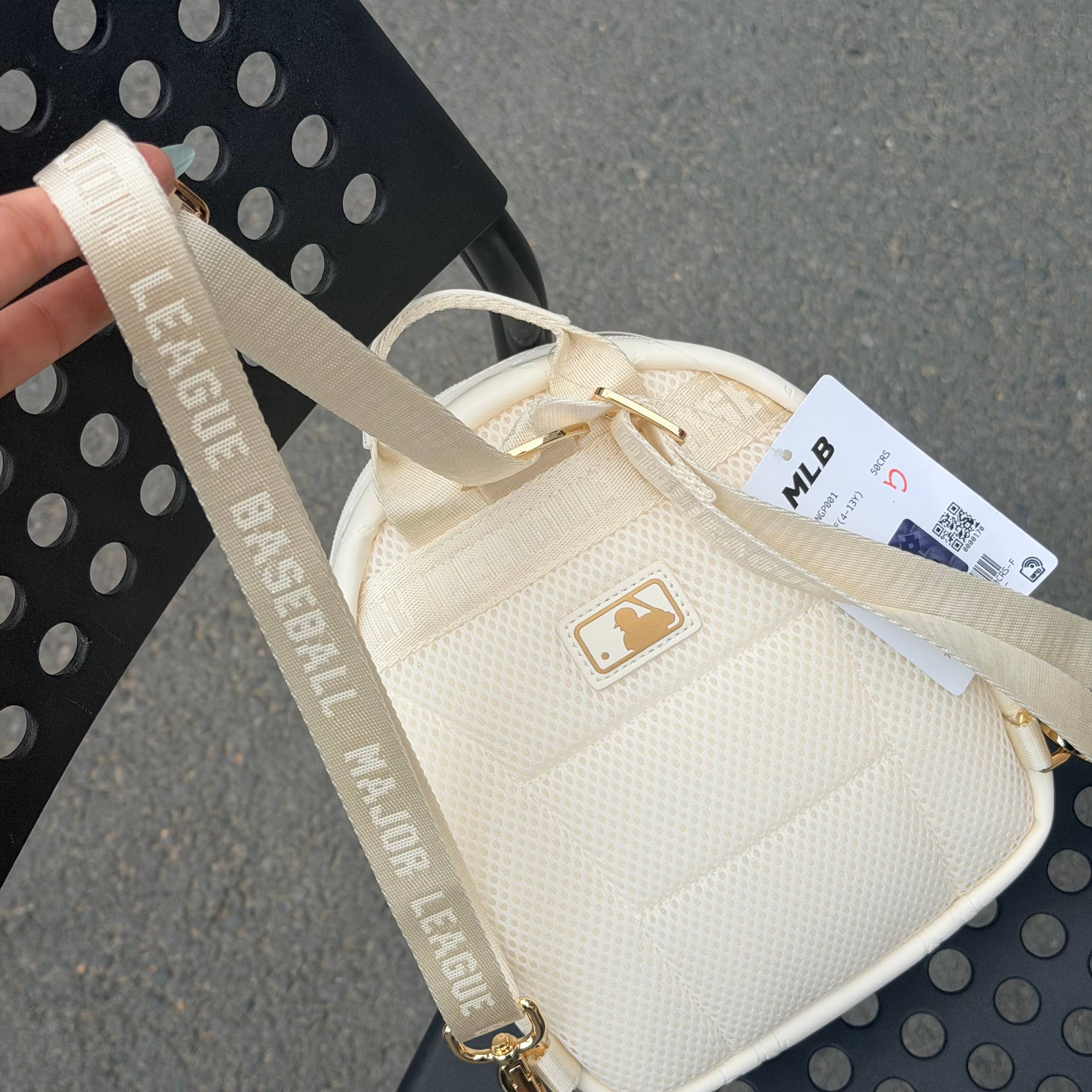 Balo MLB Backpack New York Yankees White