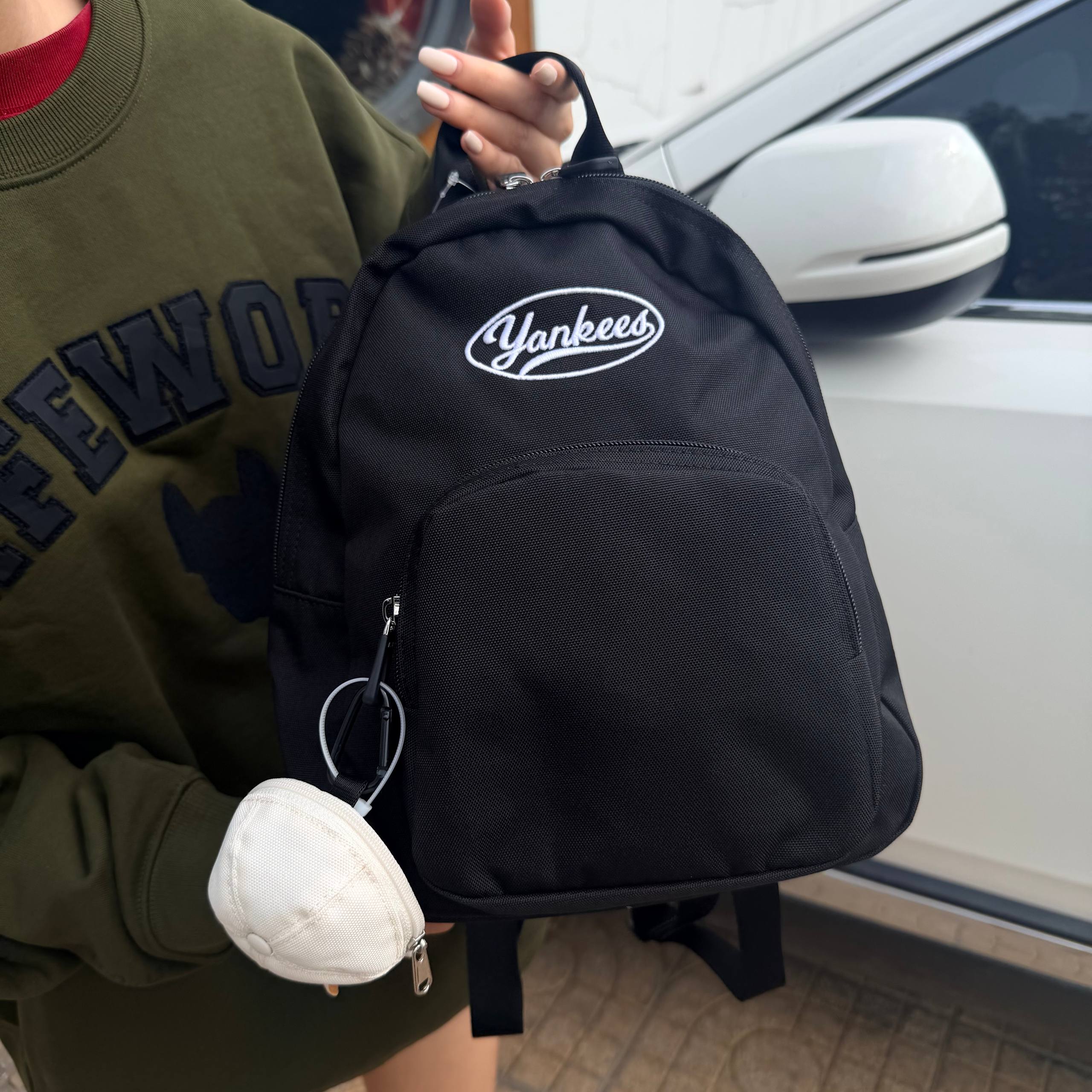 Balo MLB Rookie Mini Backpack New York Yankees Black