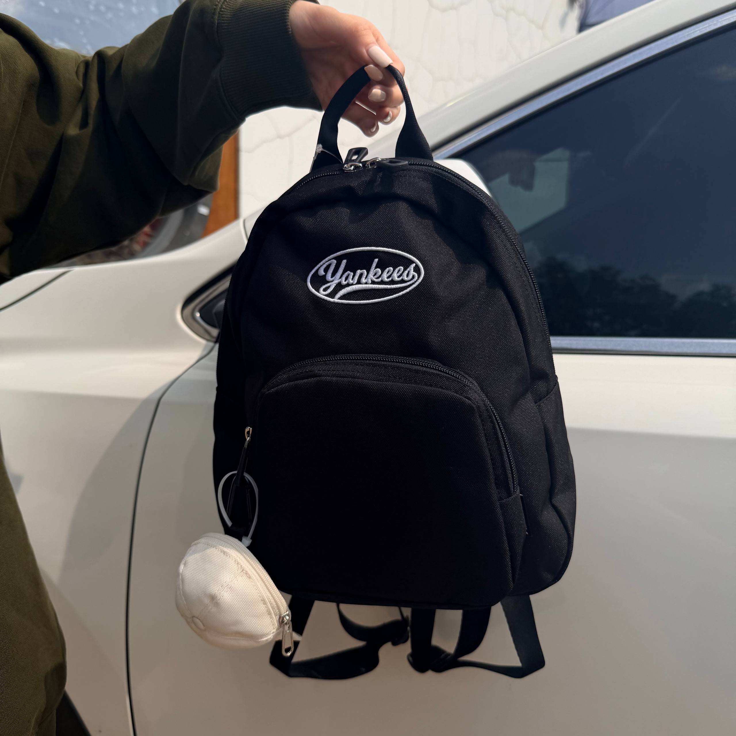 Balo MLB Rookie Mini Backpack New York Yankees Black