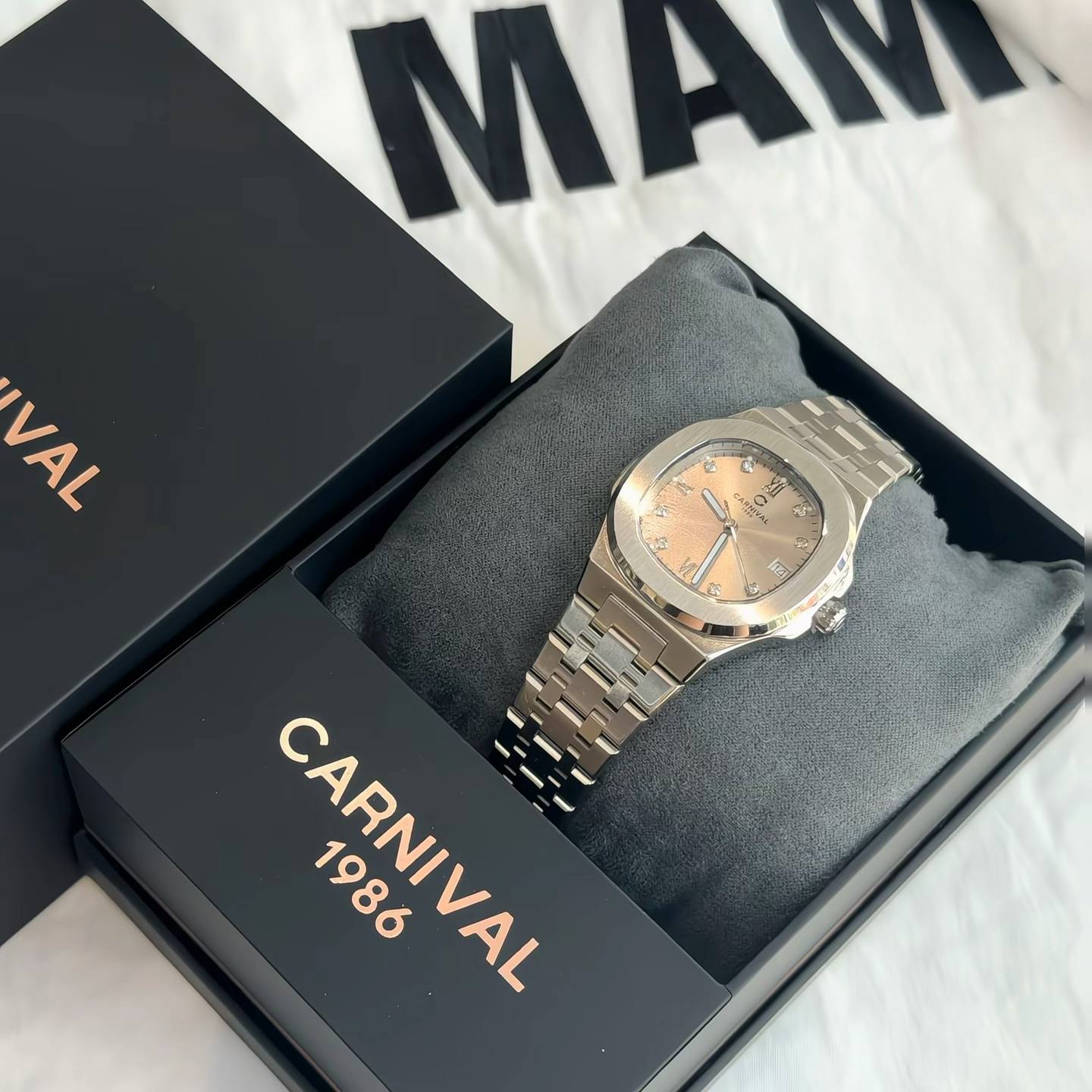 Đồng Hồ Nữ Carnival 8160L-VT-T