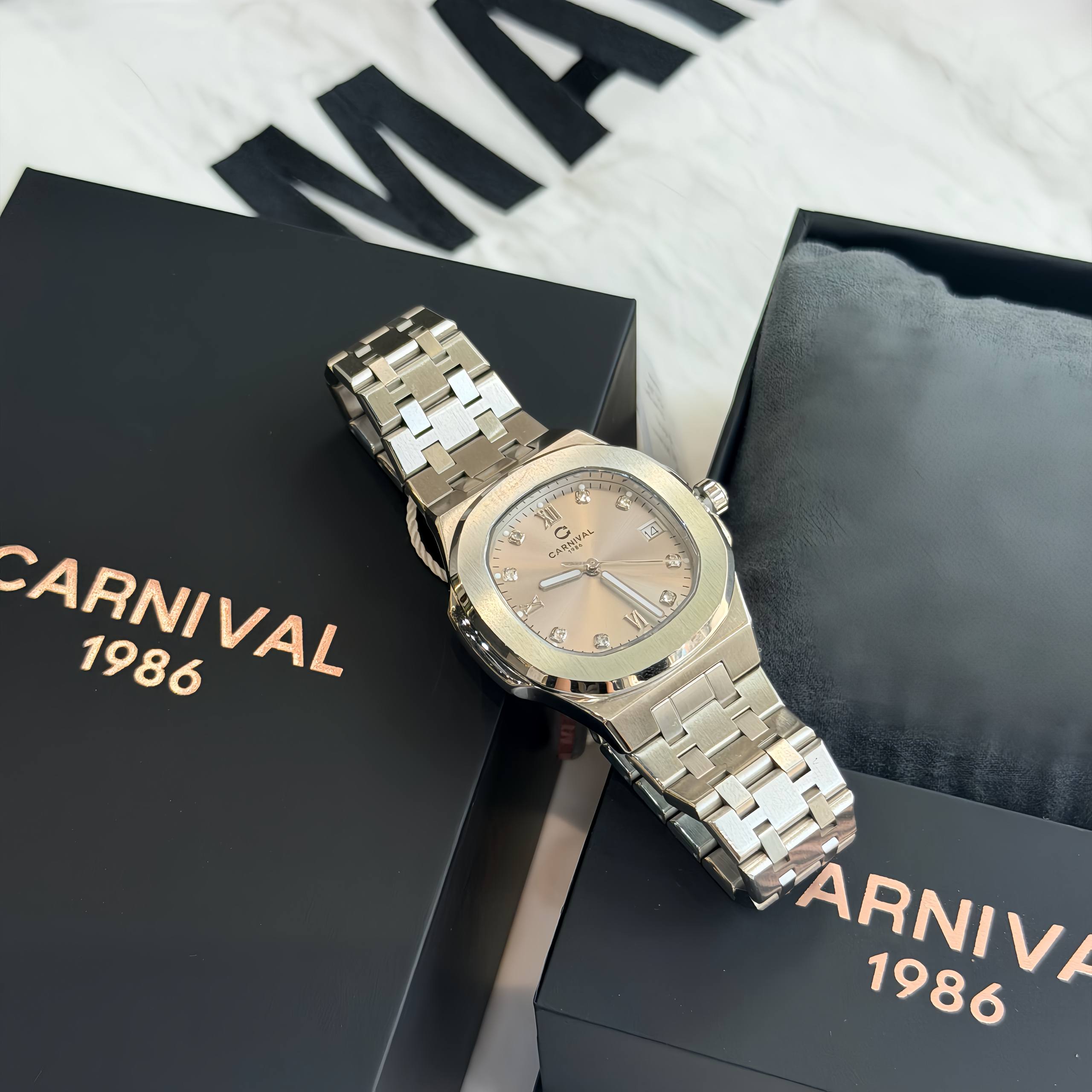 Đồng Hồ Nữ Carnival 8160L-VT-T