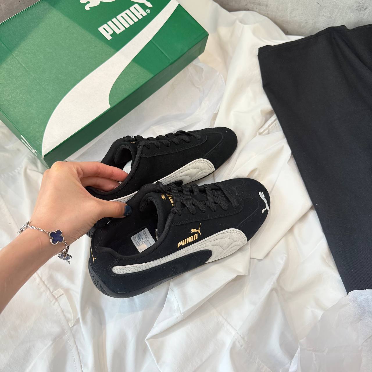 Giày Puma Speedcat OG ''Black'' [398846 01]